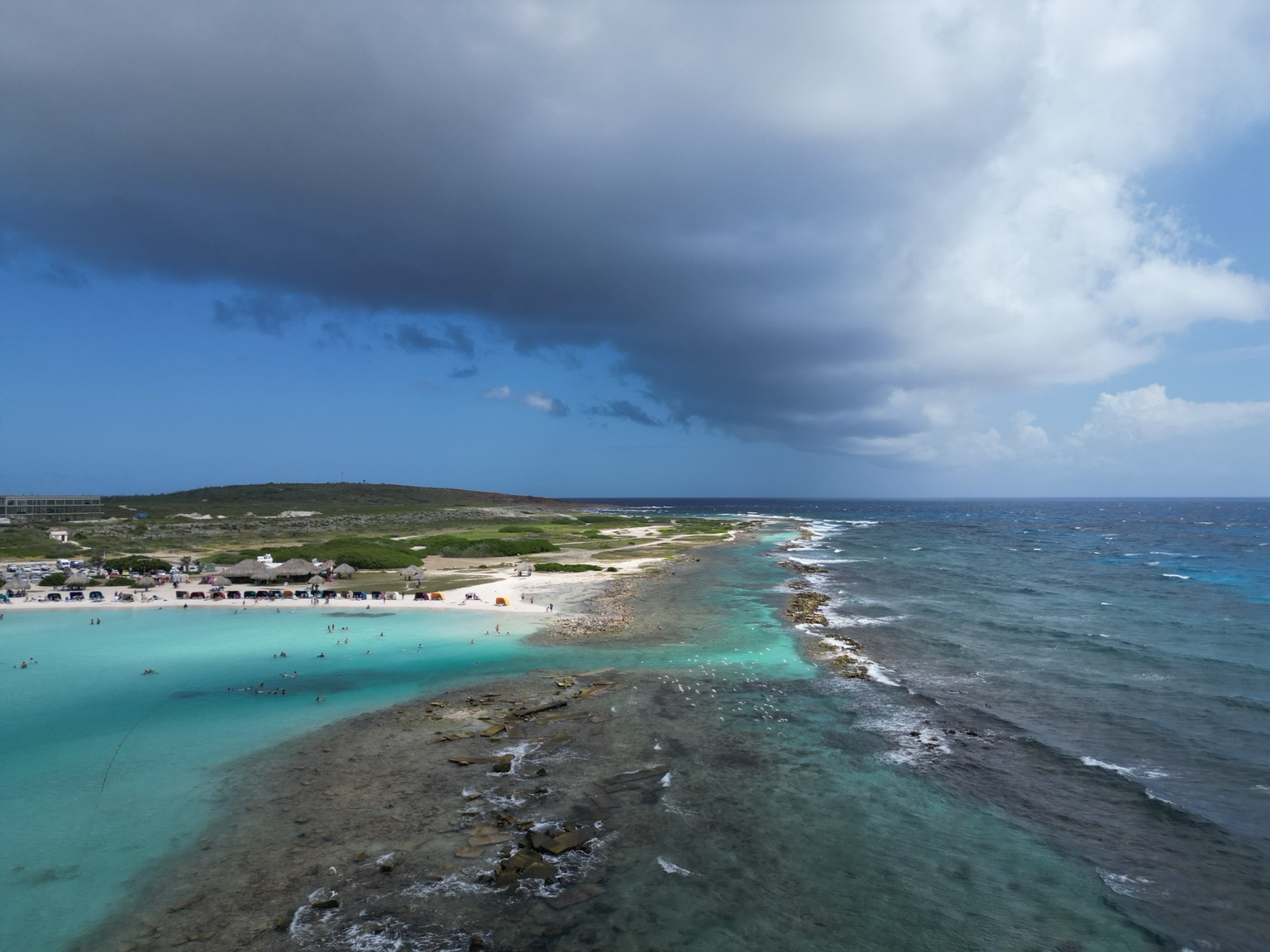 The Squall — Coastal photograph, Aruba, by Micah Price